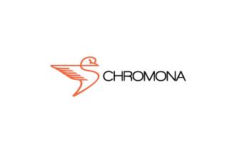 CHROMONA标志logo设计，品牌vi设计