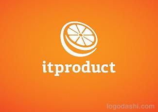 ITproduct工作室标志logo设计，品牌vi设计