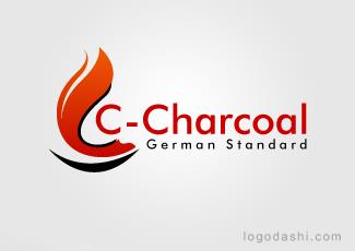 C-Charcoal标志标志logo设计，品牌vi设计