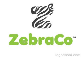 ZebraCo标志标志logo设计，品牌vi设计