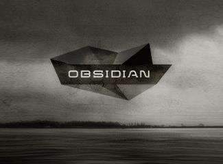 OBSIDIAN标志logo设计，品牌vi设计