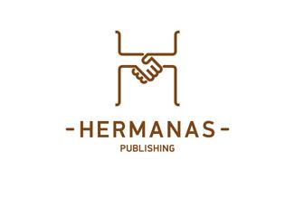 Hermanas出版标志logo设计，品牌vi设计