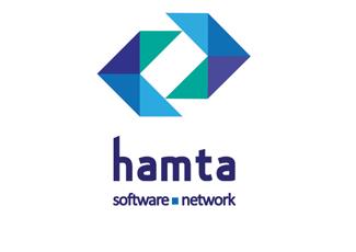 Hamta软件标志logo设计，品牌vi设计