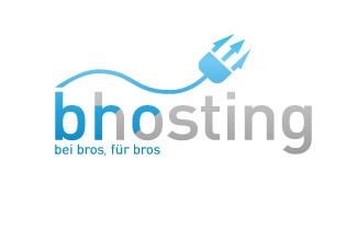 Brohosting标志logo设计，品牌vi设计