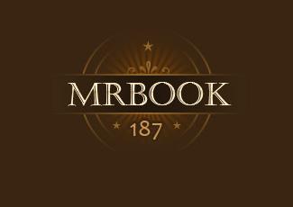 mrbook187标志logo设计，品牌vi设计