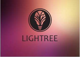 LIGHTREE节能标志标志logo设计，品牌vi设计