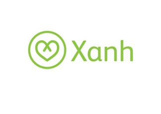 XANH标志logo设计，品牌vi设计