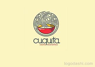 Cuquita拉面馆标志logo设计，品牌vi设计