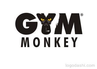 GymMonkey标志logo设计，品牌vi设计