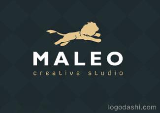 MALEO创意工作室标志logo设计，品牌vi设计