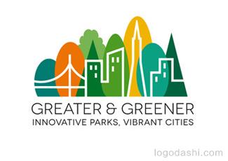 Greater&Greener标志logo设计，品牌vi设计