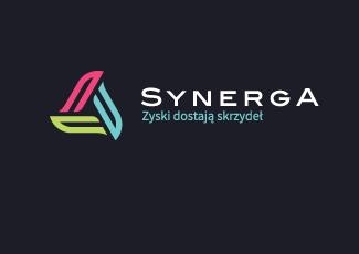 Synerga风能标志logo设计，品牌vi设计