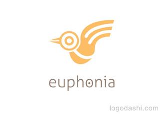 EUPHONIA标识标志logo设计，品牌vi设计